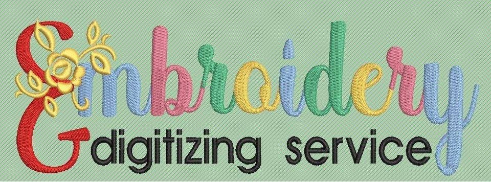 embroidery digitizing service